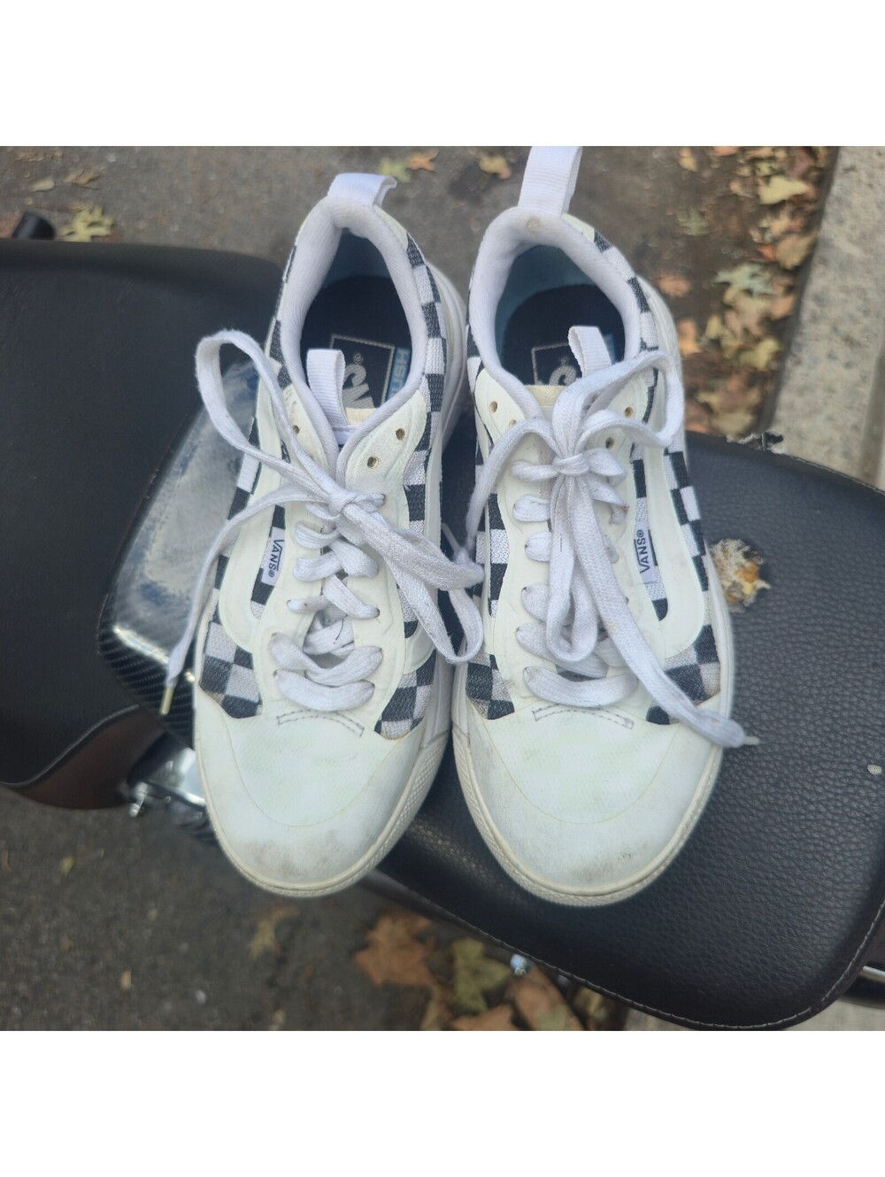 Vans Ultrarange Checkerboard Sneakers Size 5.5